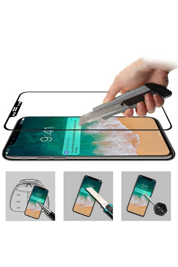 Apple iPhone 12 Pro Davin 5D Cam Ekran Koruyucu