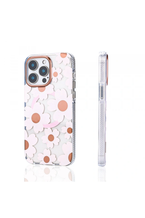 Apple iPhone 12 Pro Kılıf M-safe Şarj Özellikli Zore Papat Kapak