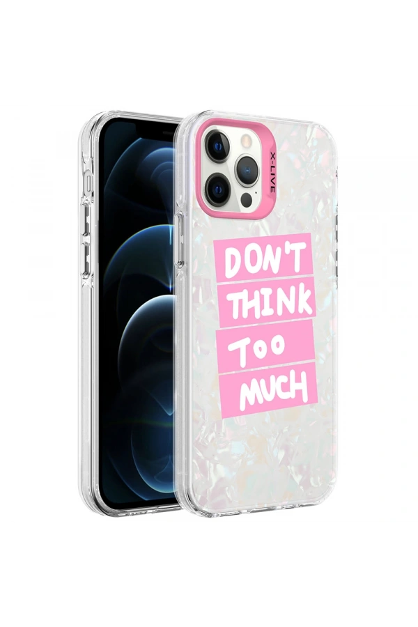 Apple iPhone 12 Pro Kılıf Mermer Desenli Zore Marbello Kapak