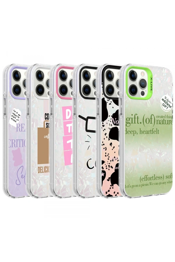 Apple iPhone 12 Pro Kılıf Mermer Desenli Zore Marbello Kapak