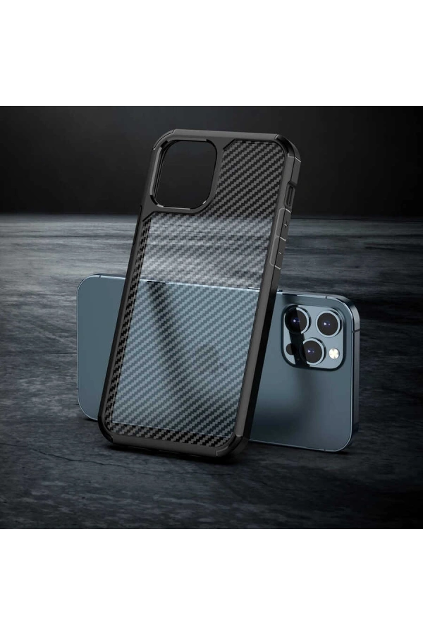 Apple iPhone 12 Pro Kılıf Zore İnoks Kapak