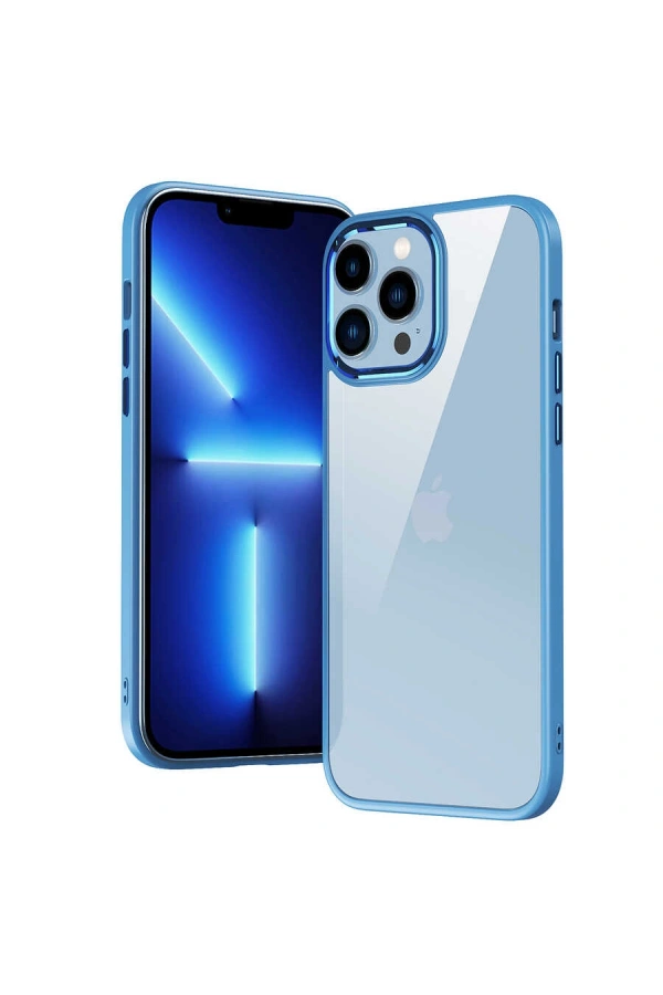 Apple iPhone 12 Pro Kılıf Zore Krom Kapak