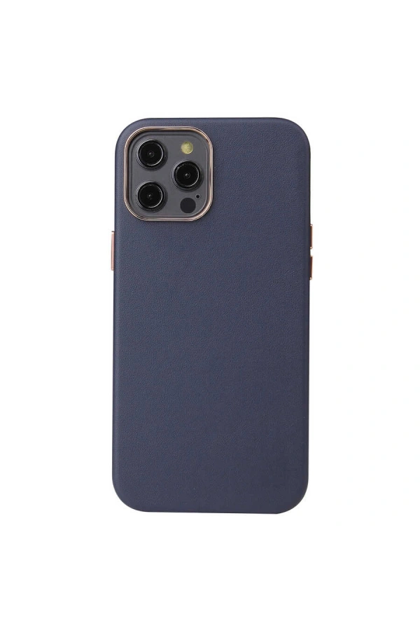 Apple iPhone 12 Pro Kılıf Zore Leathersafe Wireless Kapak