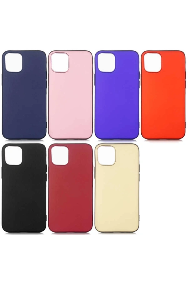 Apple iPhone 12 Pro Kılıf Zore Premier Silikon Kapak