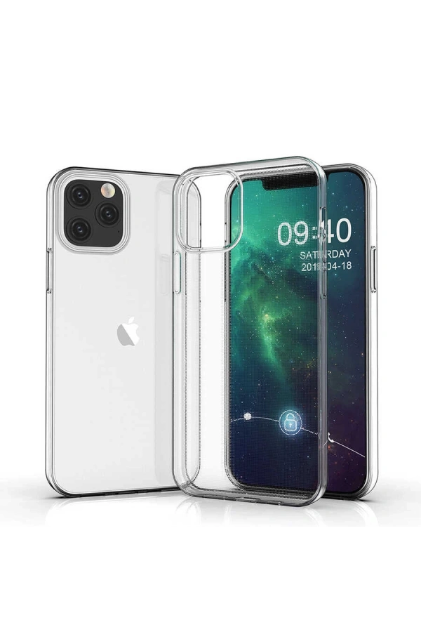 Apple iPhone 12 Pro Kılıf Zore Süper Silikon Kapak
