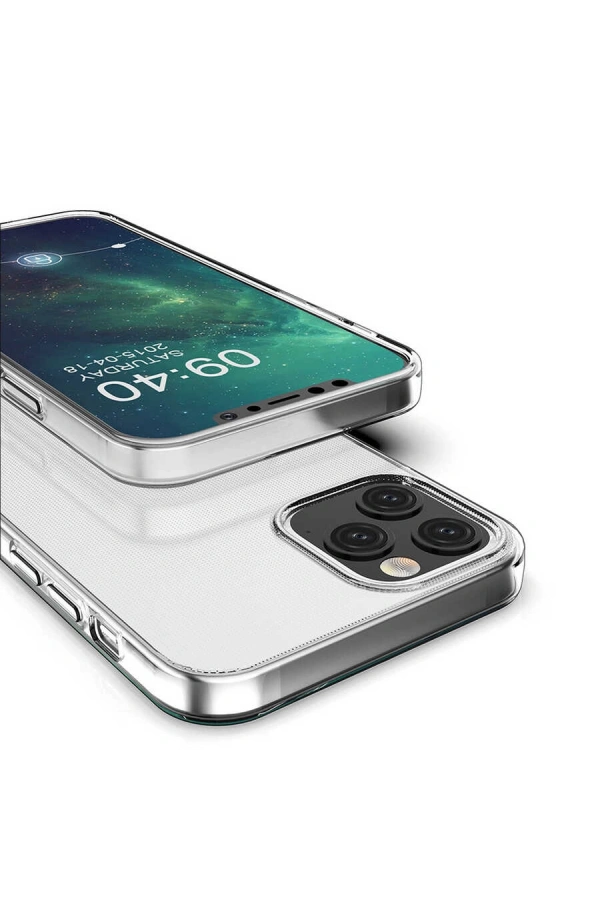 Apple iPhone 12 Pro Kılıf Zore Süper Silikon Kapak