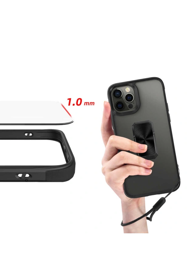 Apple iPhone 12 Pro Kılıf Zore V-Bax Kapak