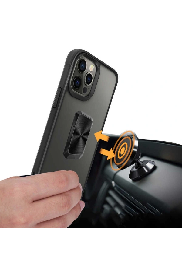 Apple iPhone 12 Pro Kılıf Zore V-Bax Kapak