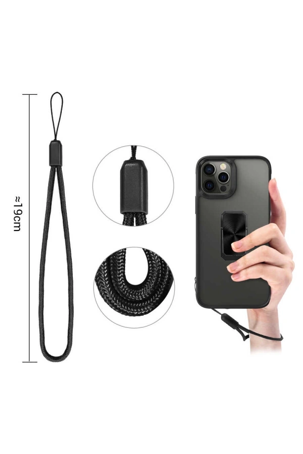 Apple iPhone 12 Pro Kılıf Zore V-Bax Kapak