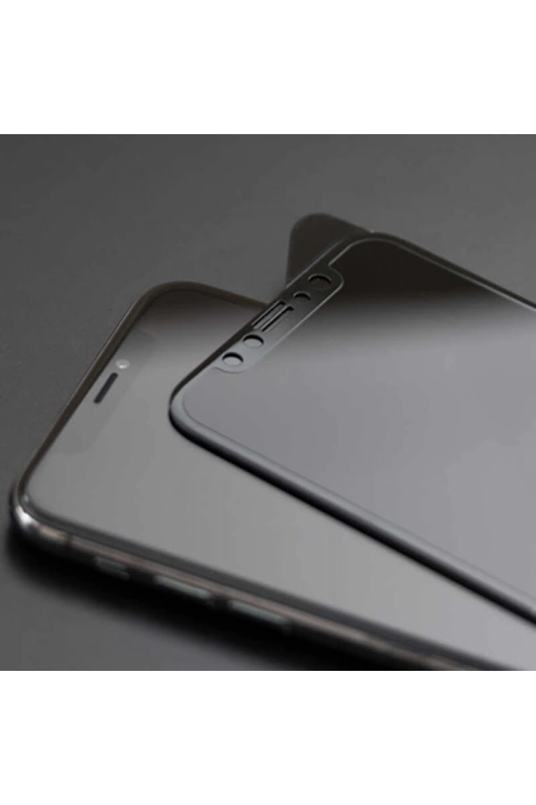 Apple iPhone 12 Pro Max Davin 5D Privacy Cam Ekran Koruyucu