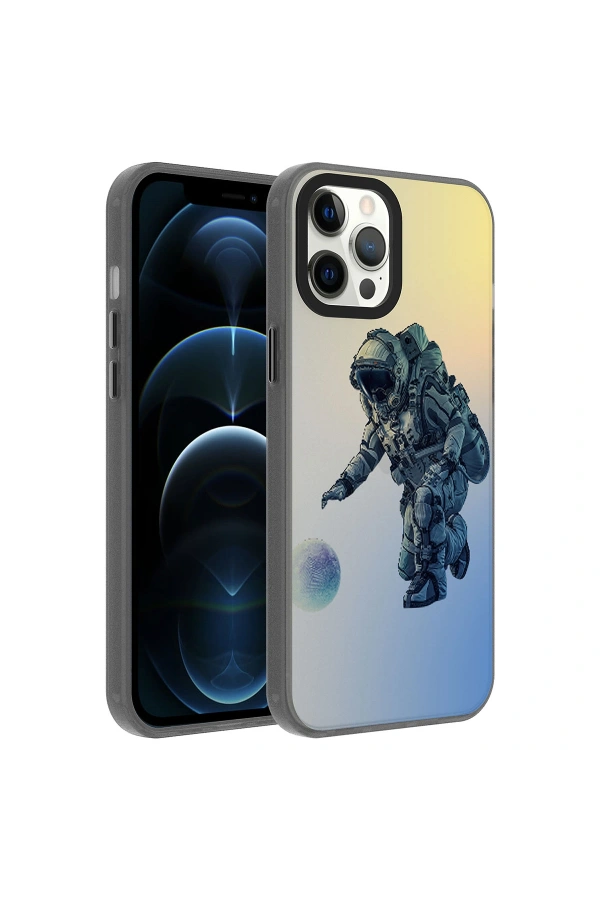 Apple iPhone 12 Pro Max Kılıf Desenli Zore Dragon Sert Kapak