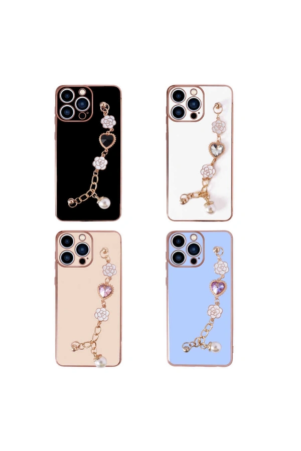 Apple iPhone 12 Pro Max Kılıf El Tutamaçlı Kamera Korumalı Zore Taka Silikon Kapak