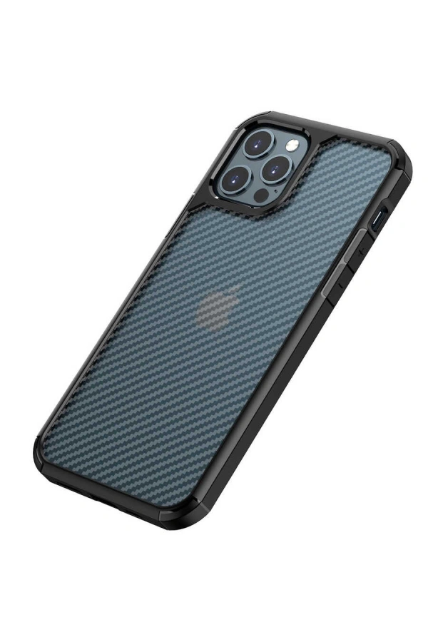 Apple iPhone 12 Pro Max Kılıf Zore İnoks Kapak