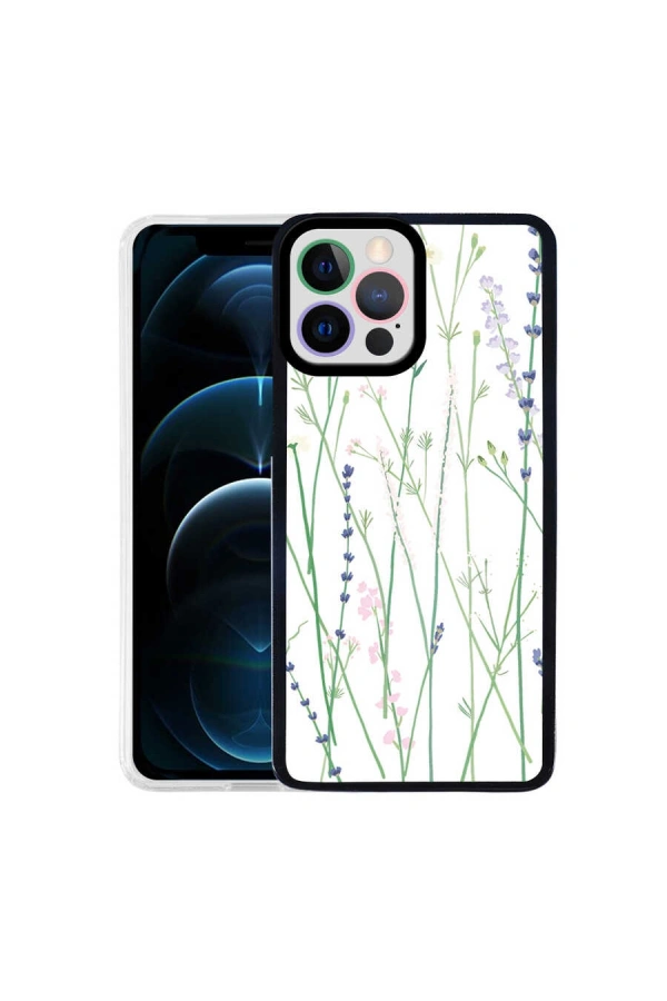 Apple iPhone 12 Pro Max Kılıf Zore M-Fit Desenli Kapak