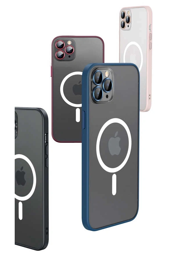 Apple iPhone 12 Pro Max Kılıf Zore Mokka Wireless Kapak