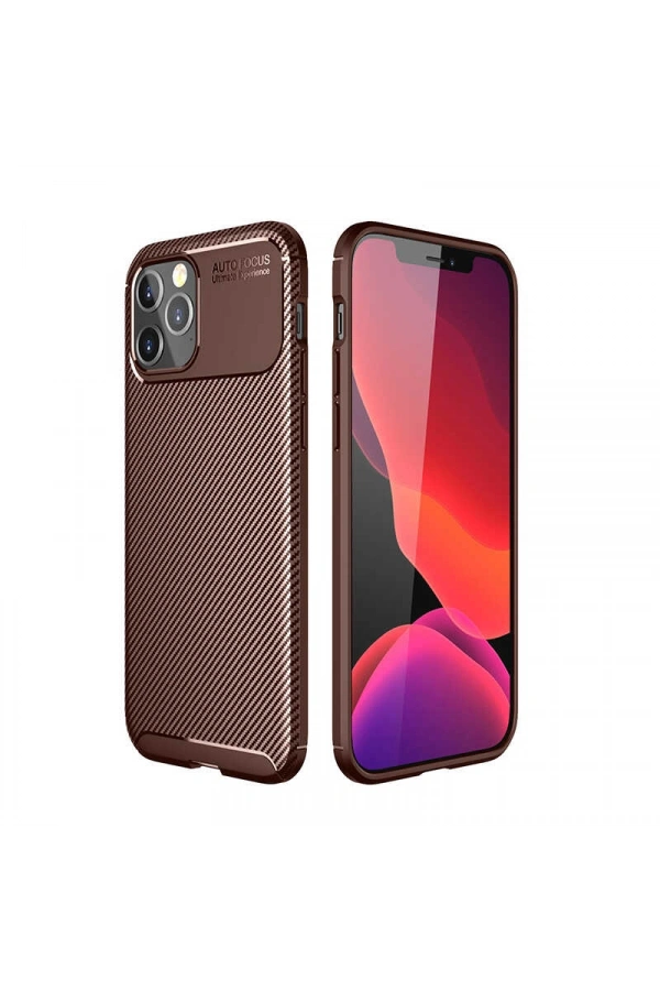 Apple iPhone 12 Pro Max Kılıf Zore Negro Silikon Kapak