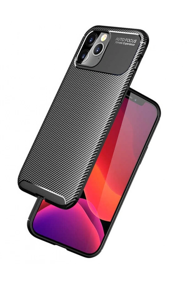 Apple iPhone 12 Pro Max Kılıf Zore Negro Silikon Kapak