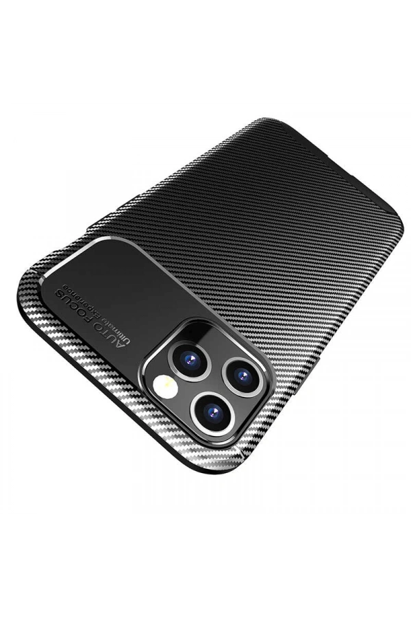 Apple iPhone 12 Pro Max Kılıf Zore Negro Silikon Kapak