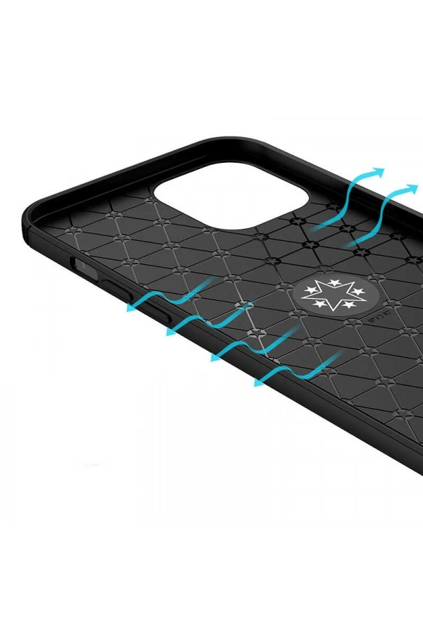 Apple iPhone 12 Pro Max Kılıf Zore Ravel Silikon Kapak