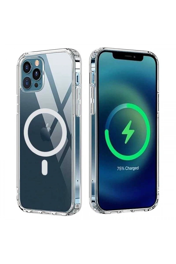 Apple iPhone 12 Pro Max Kılıf Zore Tacsafe Wireless Kapak