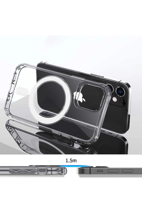 Apple iPhone 12 Pro Max Kılıf Zore Tacsafe Wireless Kapak