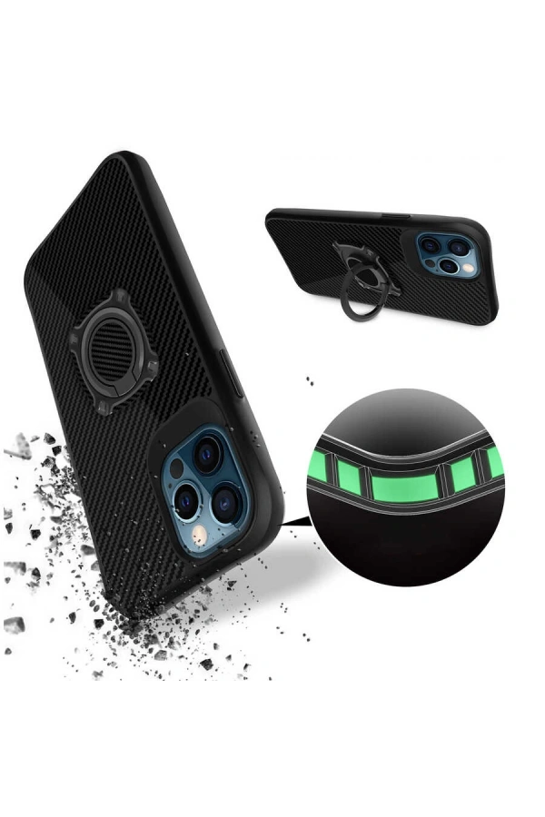 Apple iPhone 12 Pro Max Kılıf Zore Timo Kapak