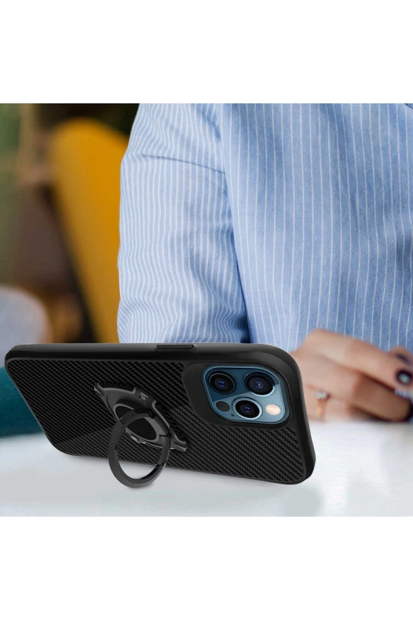 Apple iPhone 12 Pro Max Kılıf Zore Timo Kapak