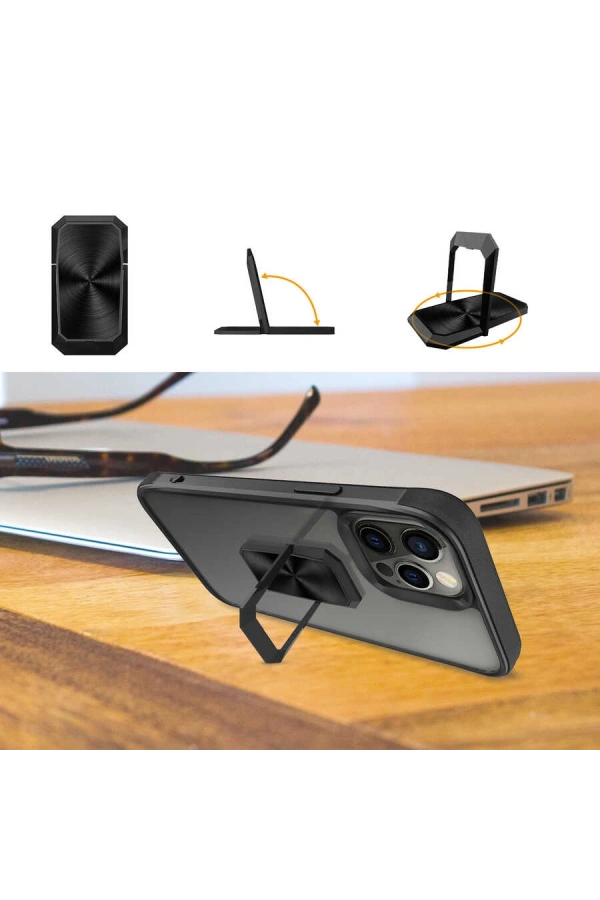 Apple iPhone 12 Pro Max Kılıf Zore V-Bax Kapak