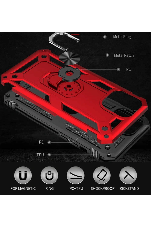 Apple iPhone 12 Pro Max Kılıf Zore Vega Kapak