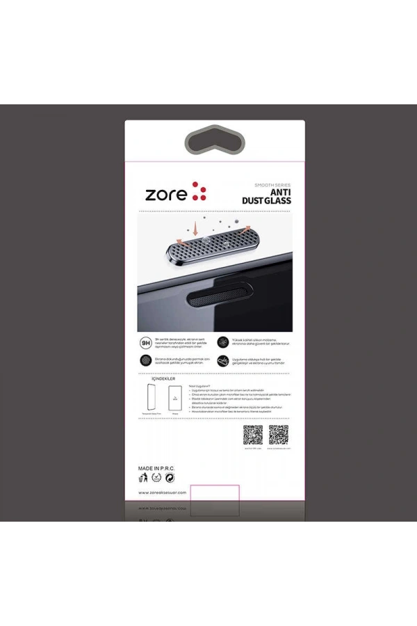 Apple iPhone 12 Pro Max Zore Anti-Dust Temperli Ekran Koruyucu
