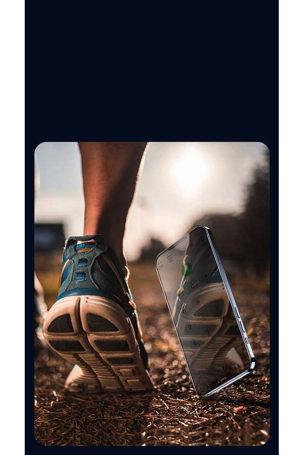 Apple iPhone 12 Pro Max Zore Fit Hard Mat Privacy Cam Ekran Koruyucu