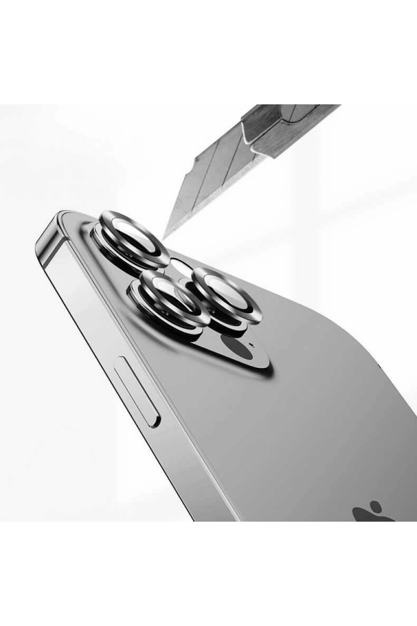 Apple iPhone 12 Pro Zore CL-07 Kamera Lens Koruyucu