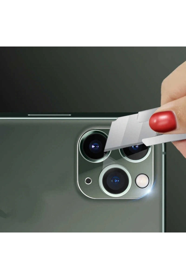 Apple iPhone 12 Pro Zore Kamera Lens Koruyucu Cam Filmi