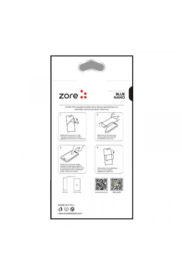 Apple iPhone 12 Zore Blue Nano Ekran Koruyucu