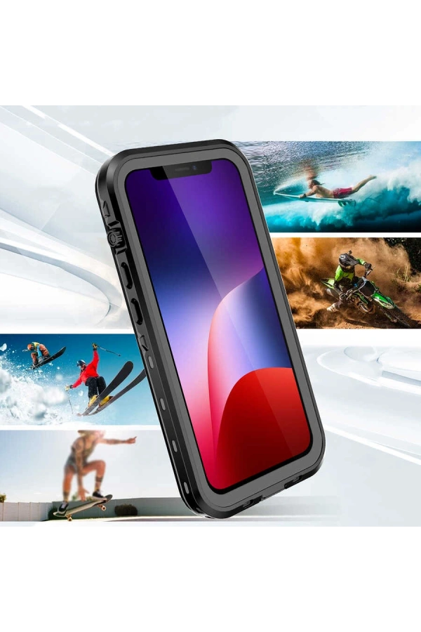 Apple iPhone 13 Kılıf 1-1 Su Geçirmez Kılıf