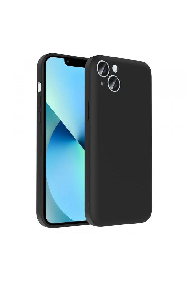 Apple iPhone 13 Kılıf Kamera Korumalı Kartlık Hazneli Zore Vitra Kapak