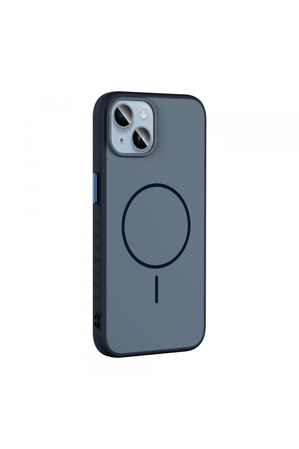 Apple iPhone 13 Kılıf M-safe Şarj Özellikli Zore Tea Kapak