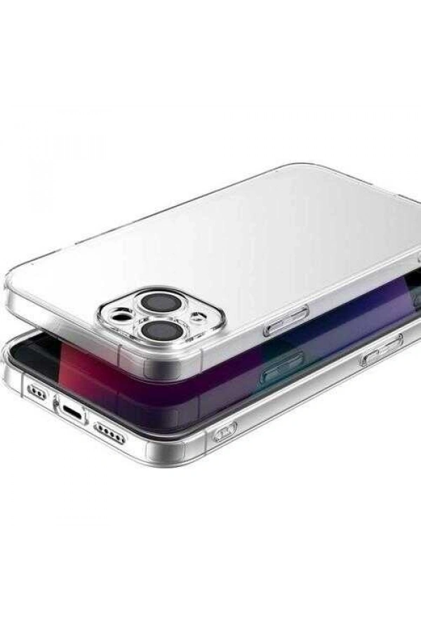 Apple iPhone 13 Kılıf Şeffaf Sert PC Zore Vayt Kapak