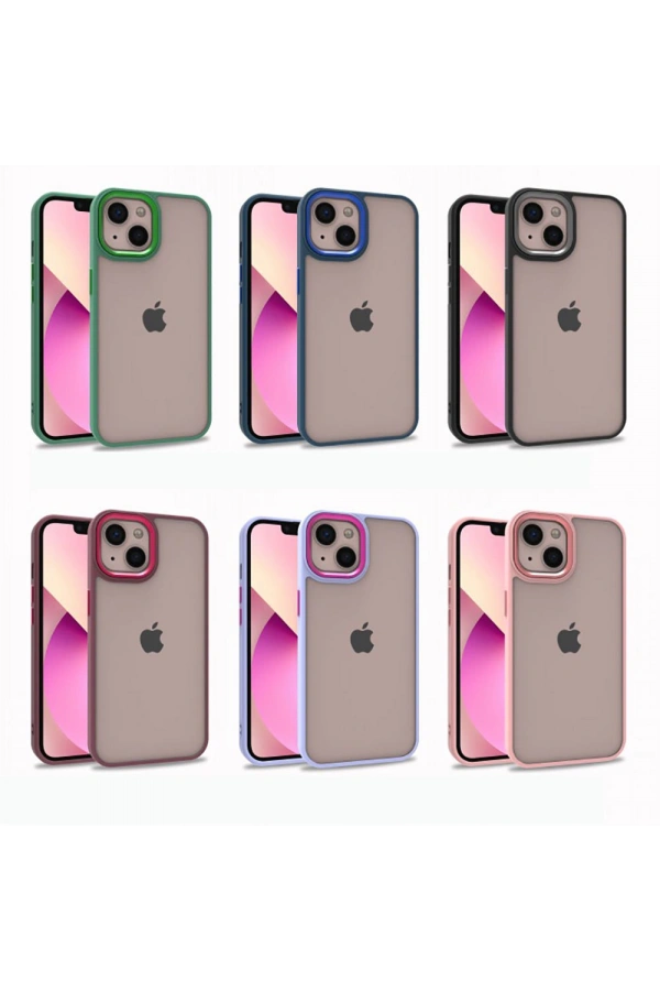 Apple iPhone 13 Kılıf Zore Flora Kapak