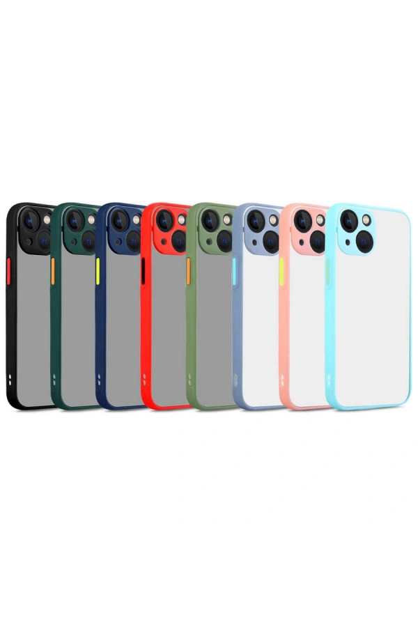 Apple iPhone 13 Kılıf Zore Hux Kapak