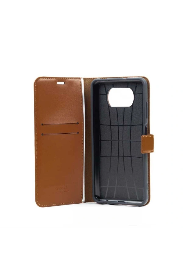 Apple iPhone 13 Kılıf Zore Kar Deluxe Kapaklı Kılıf