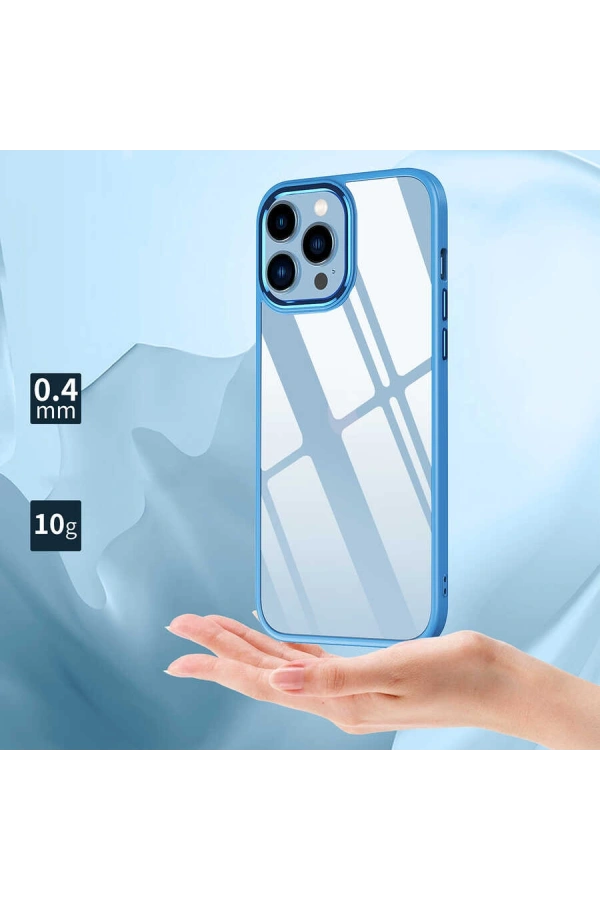 Apple iPhone 13 Kılıf Zore Krom Kapak