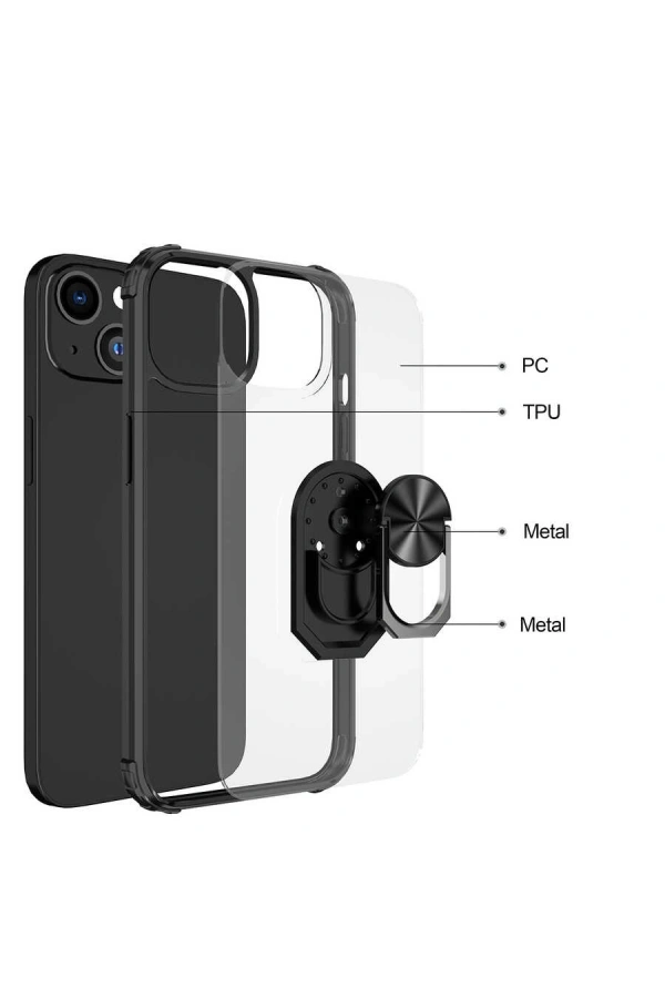 Apple iPhone 13 Kılıf Zore Mola Kapak