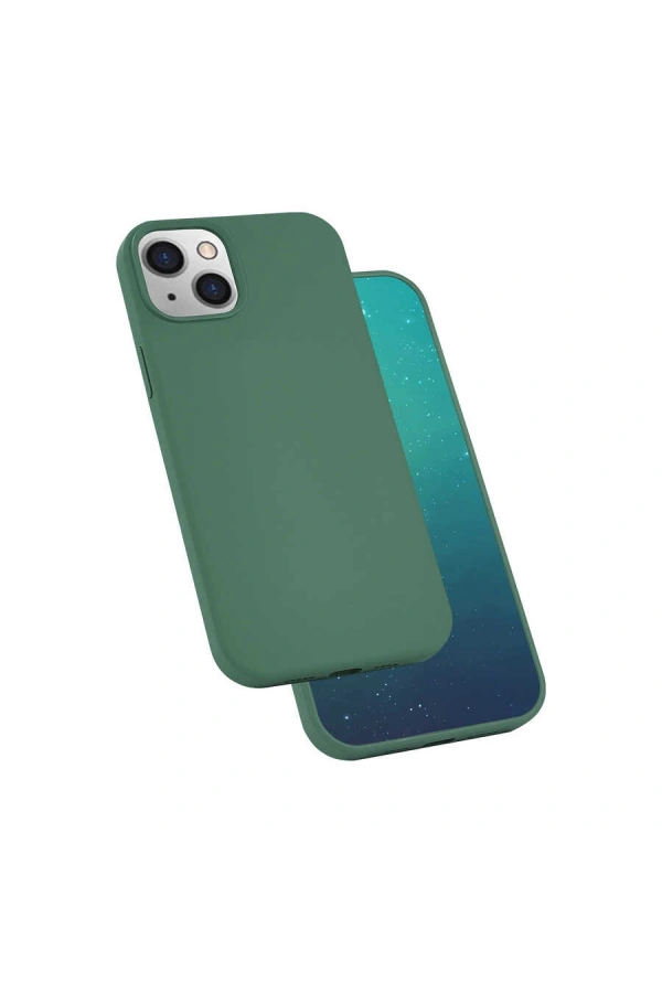 Apple iPhone 13 Kılıf Zore Silk Silikon