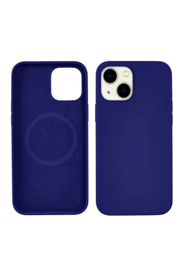 Apple iPhone 13 Kılıf Zore Silksafe Wireless Kapak