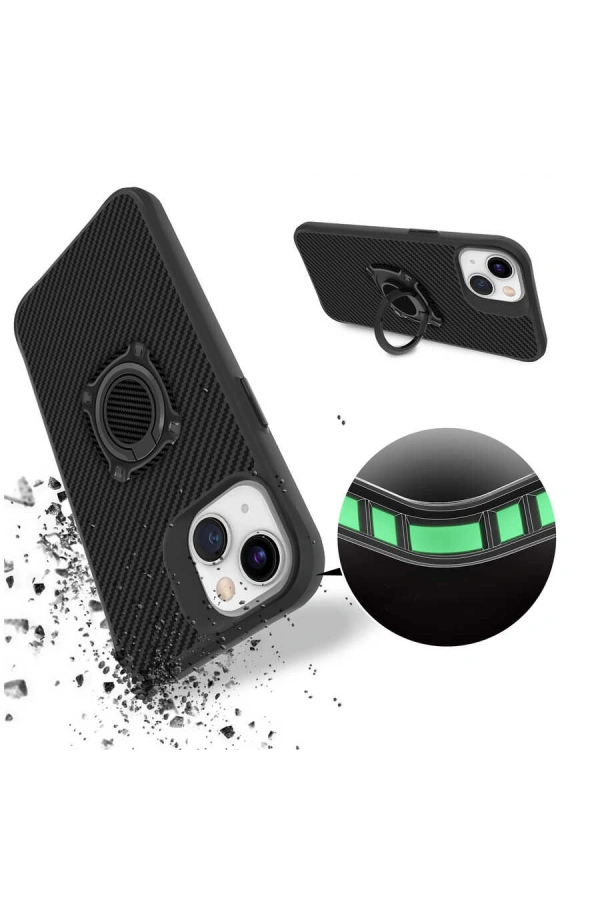 Apple iPhone 13 Kılıf Zore Timo Kapak