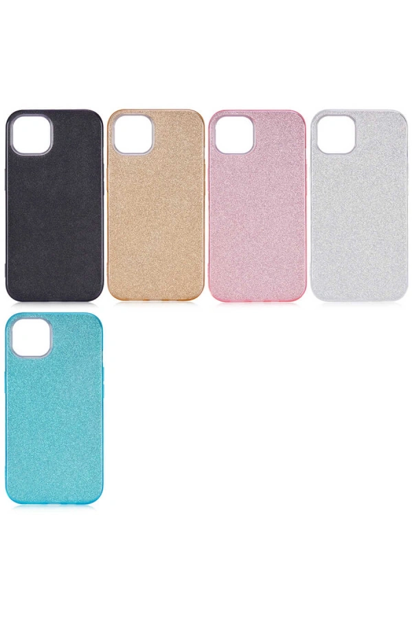 Apple iPhone 13 Mini Kılıf Zore Shining Silikon
