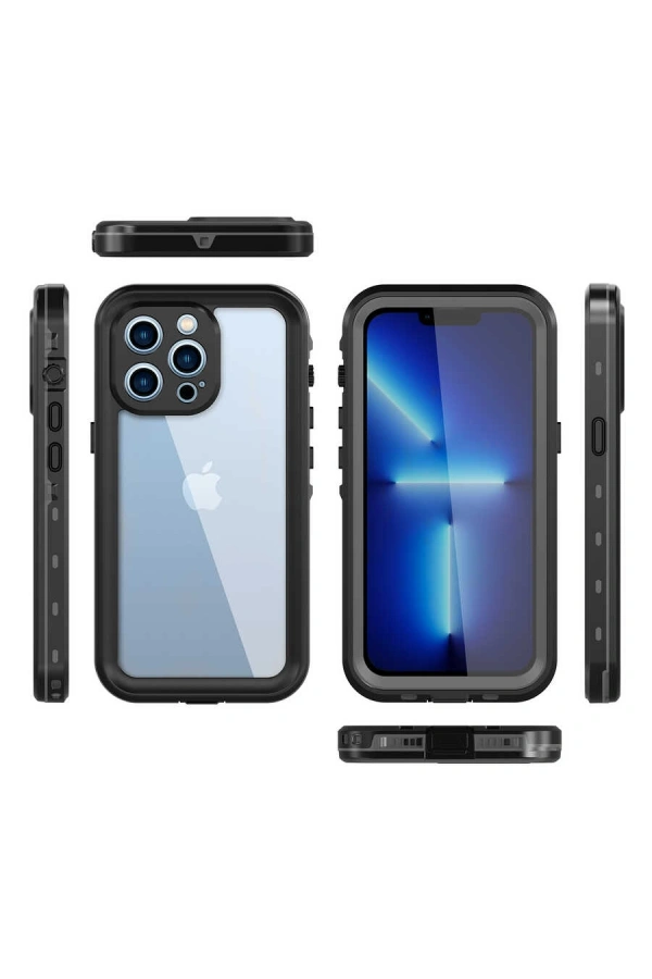 Apple iPhone 13 Pro Kılıf 1-1 Su Geçirmez Kılıf
