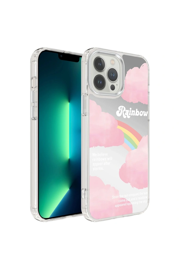 Apple iPhone 13 Pro Kılıf Airbagli Parlak Tasarımlı Zore Mimbo Kapak