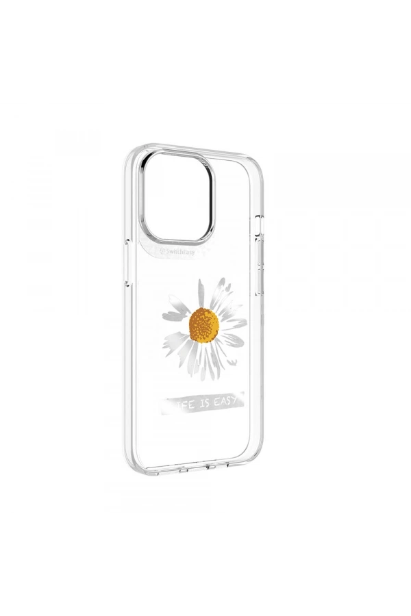Apple iPhone 13 Pro Kılıf Çift IMD Baskılı Lisanslı Switcheasy Artist Daisy Kapak